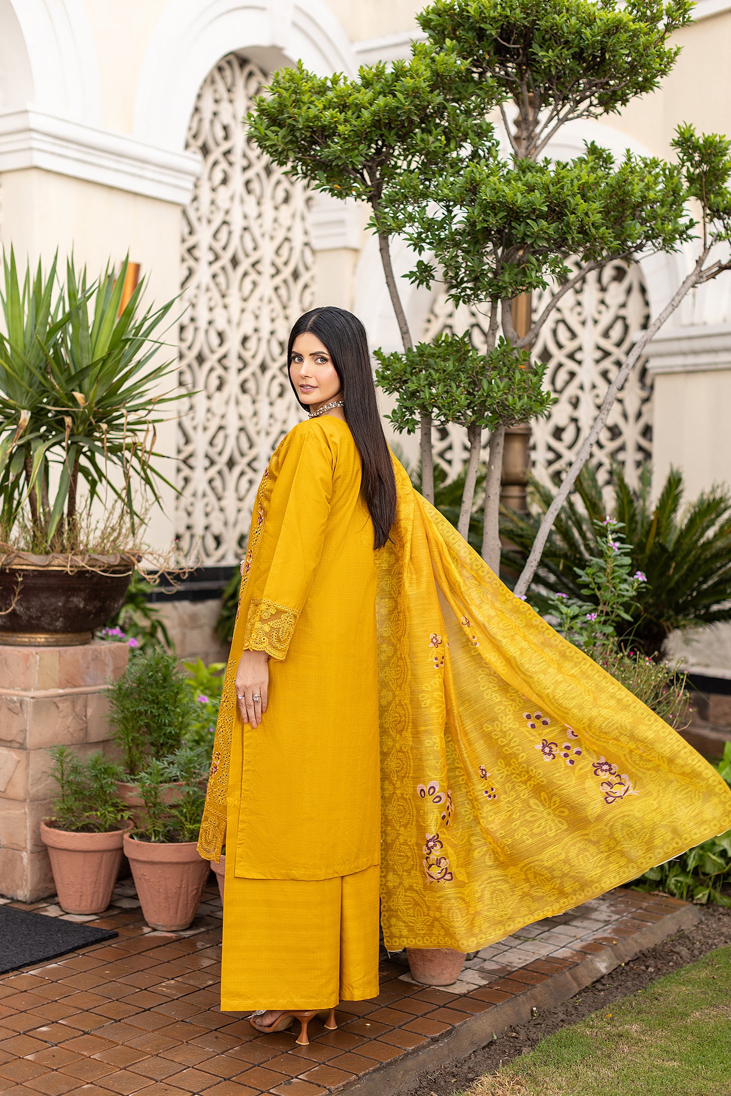 CAMBRIC COTTON | RTW | SHIRT, TROUSER & DUPATTA