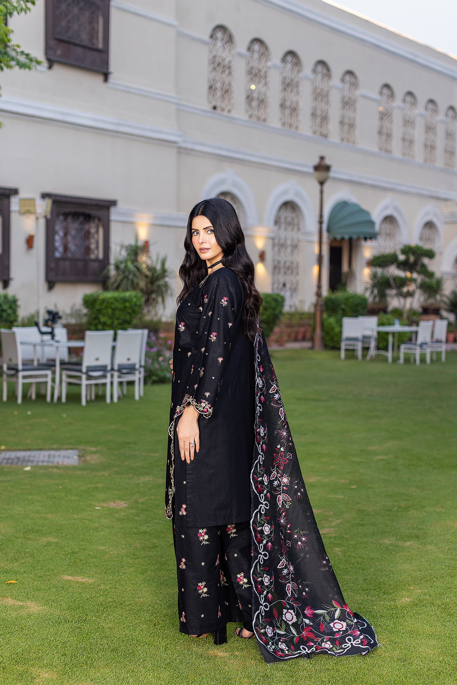 CAMBRIC COTTON | RTW | SHIRT, TROUSER & DUPATTA