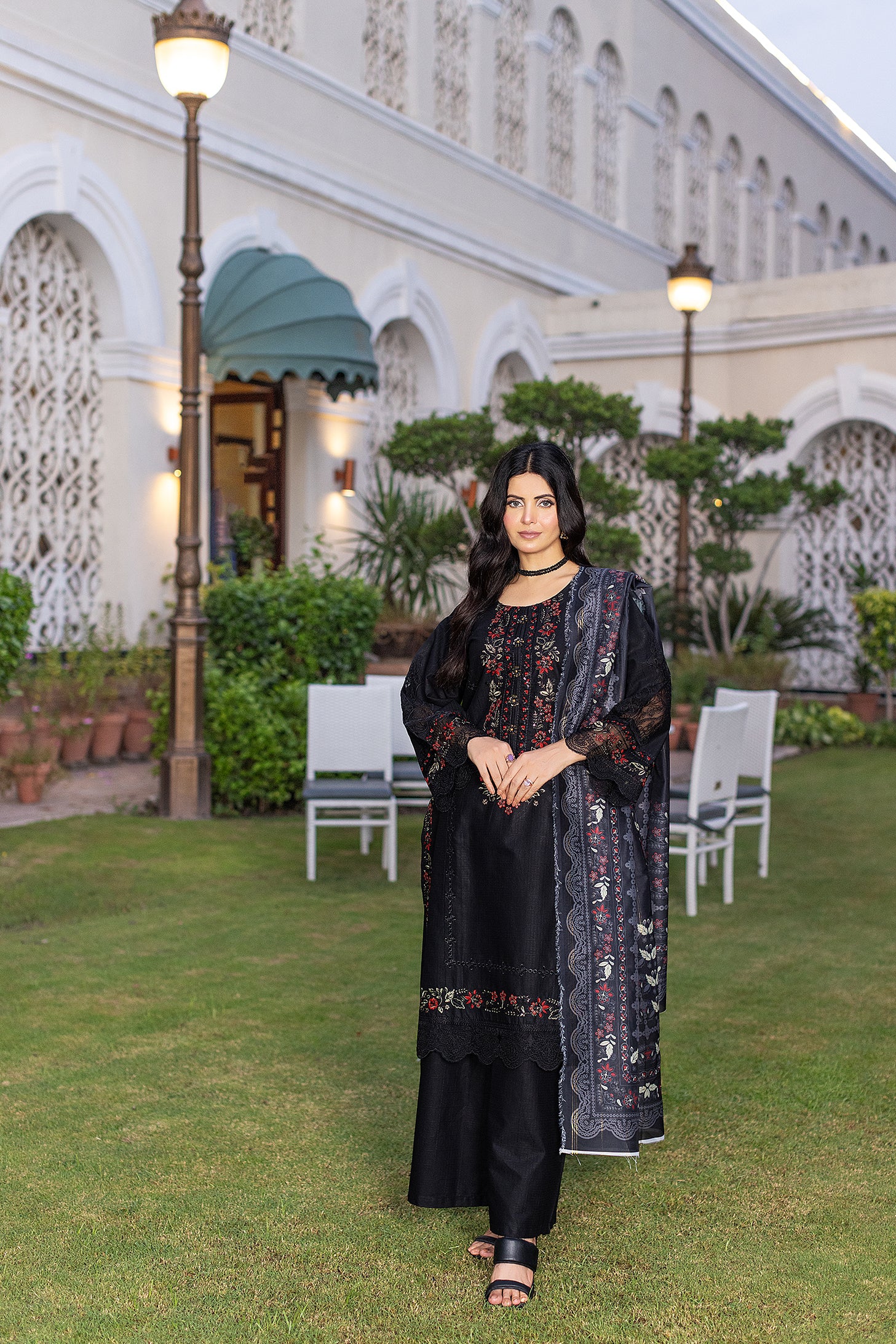 CAMBRIC COTTON | RTW | SHIRT, TROUSER & DUPATTA