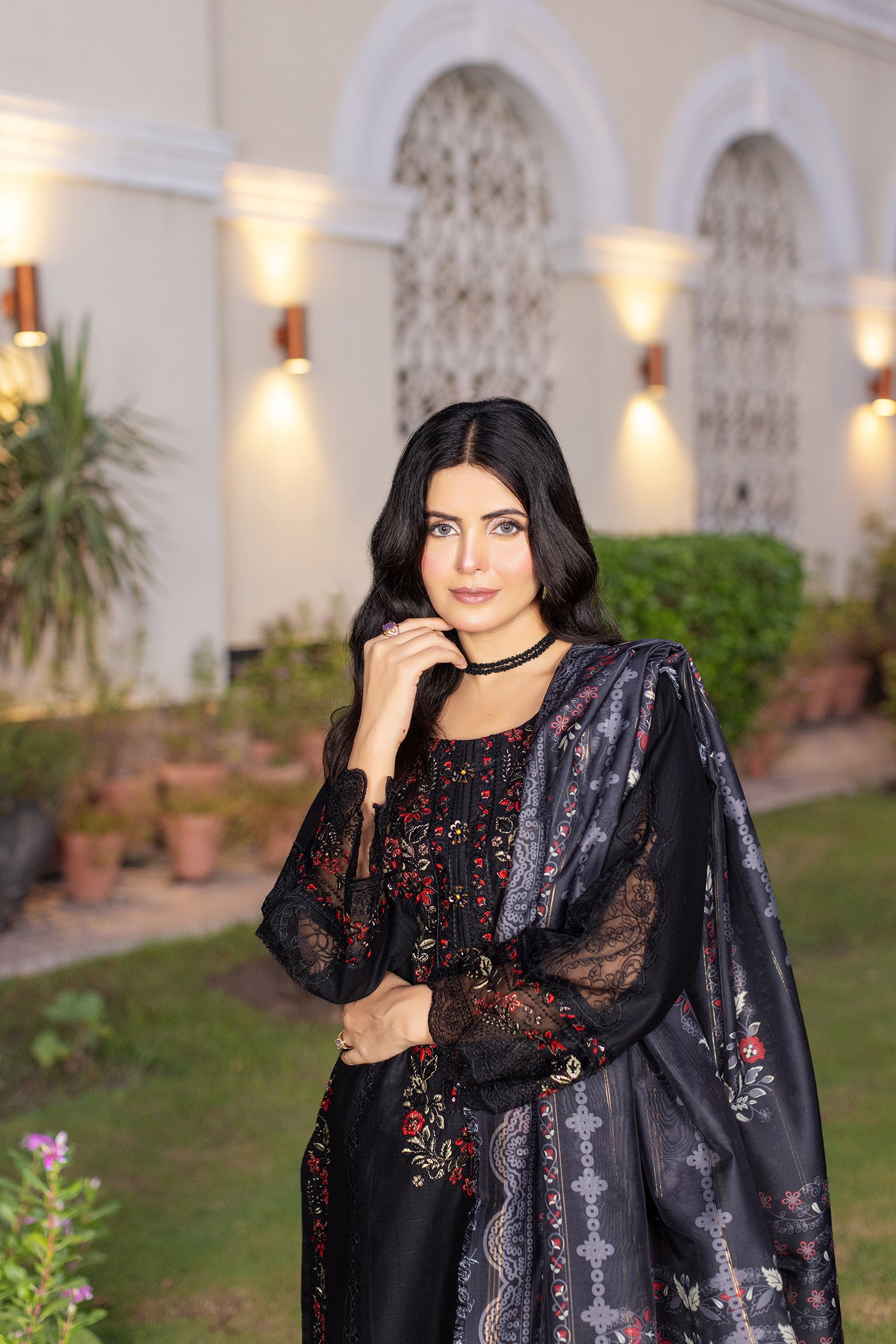CAMBRIC COTTON | RTW | SHIRT, TROUSER & DUPATTA