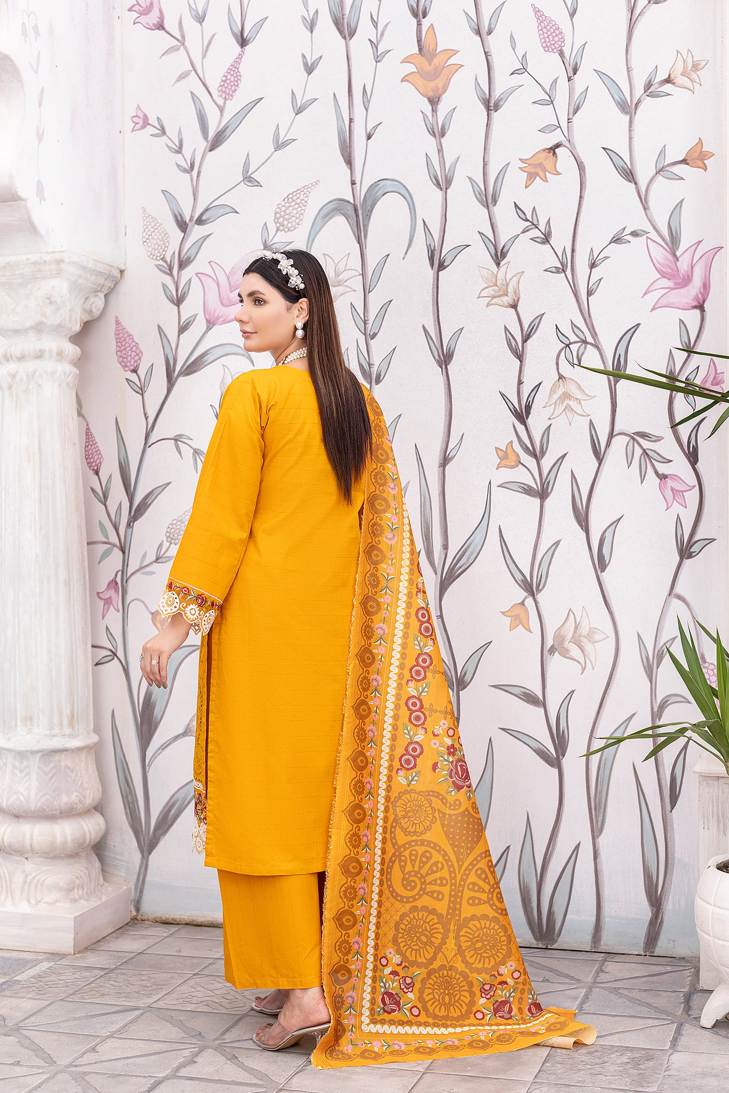 CAMBRIC COTTON | RTW | SHIRT, TROUSER & DUPATTA