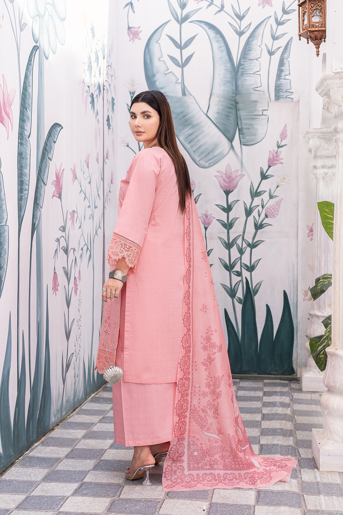CAMBRIC COTTON | RTW | SHIRT, TROUSER & DUPATTA
