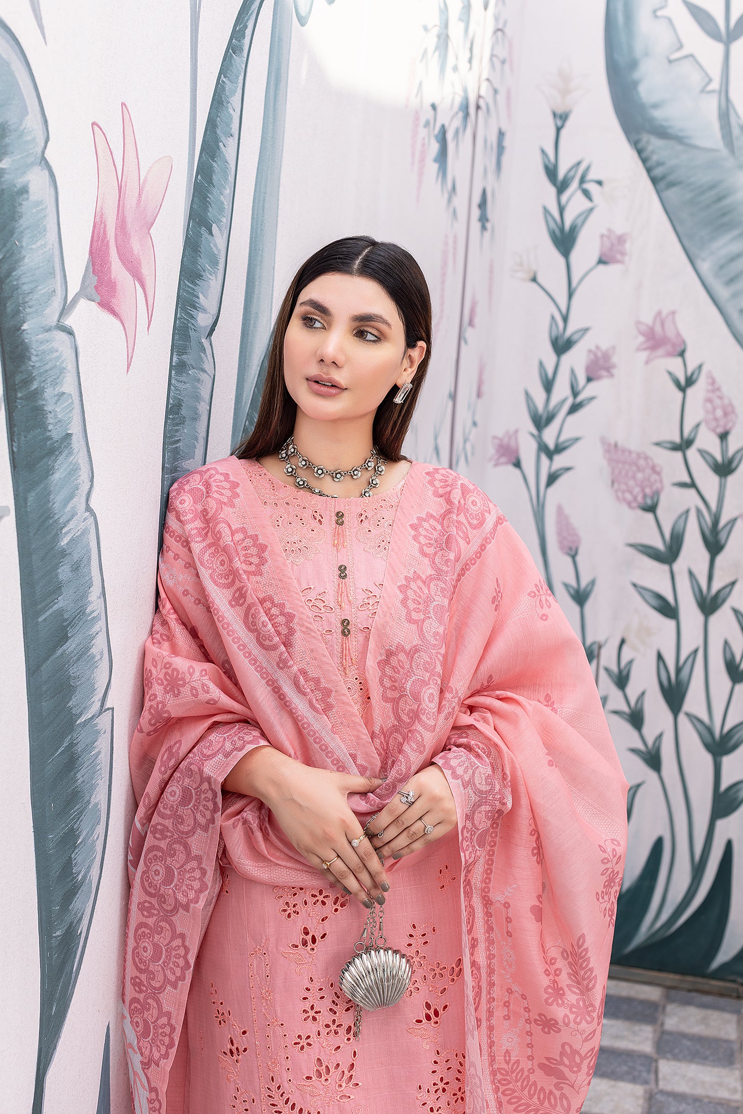 CAMBRIC COTTON | RTW | SHIRT, TROUSER & DUPATTA