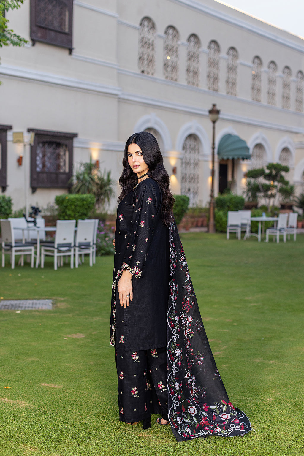 CAMBRIC COTTON | RTW | SHIRT, TROUSER & DUPATTA