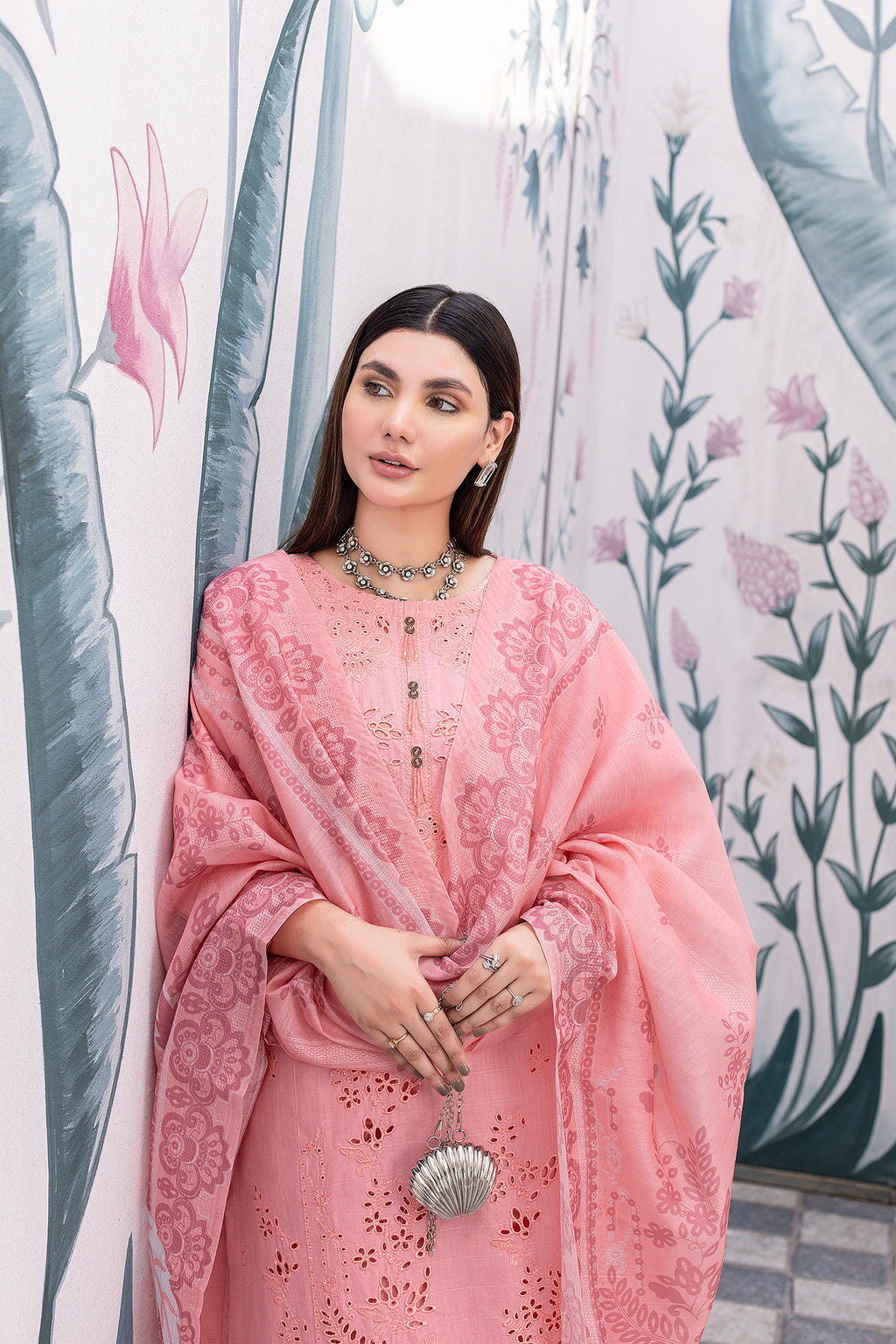 CAMBRIC COTTON | RTW | SHIRT, TROUSER & DUPATTA