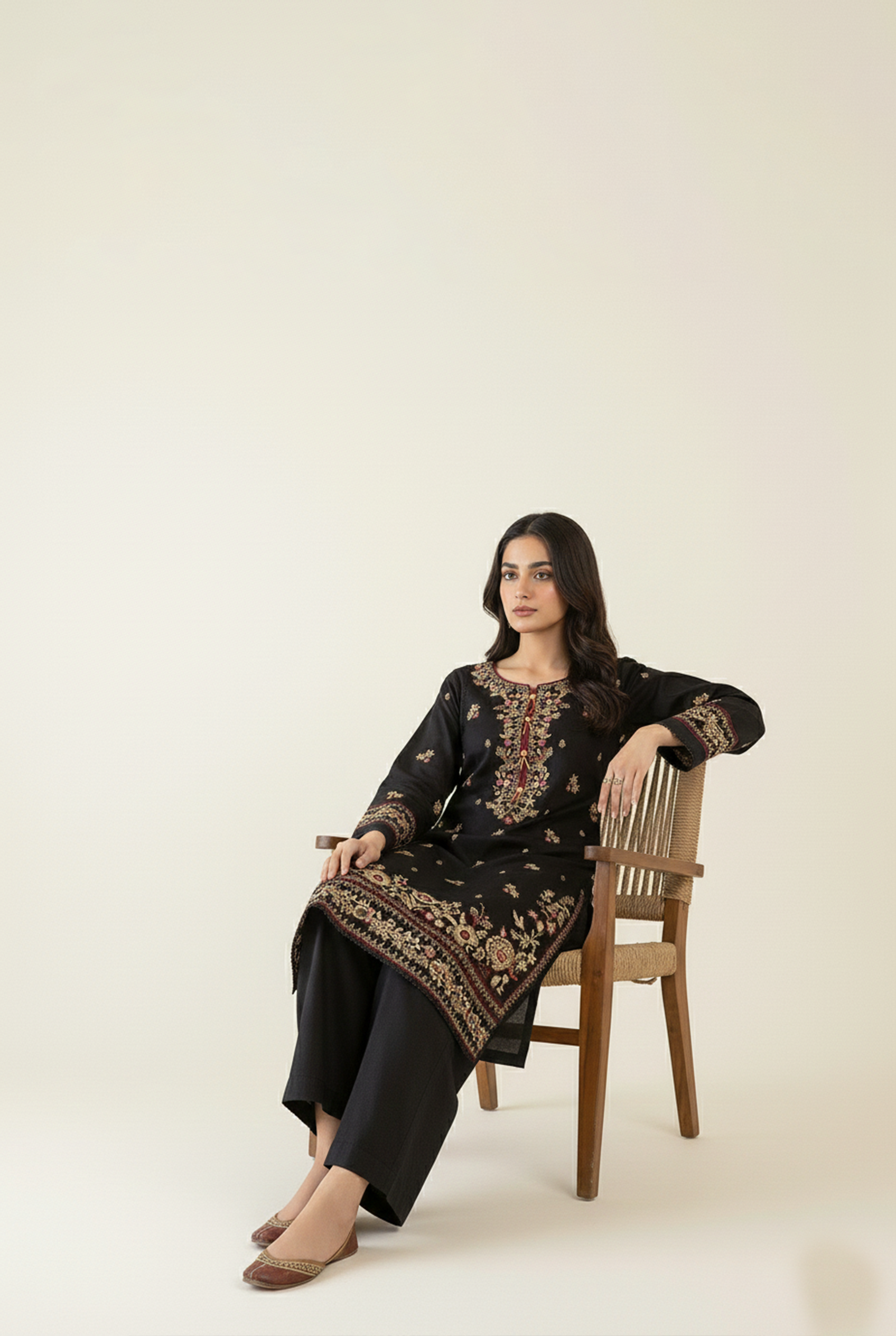CAMBRIC COTTON | RTW | SHIRT, TROUSER & DUPATTA
