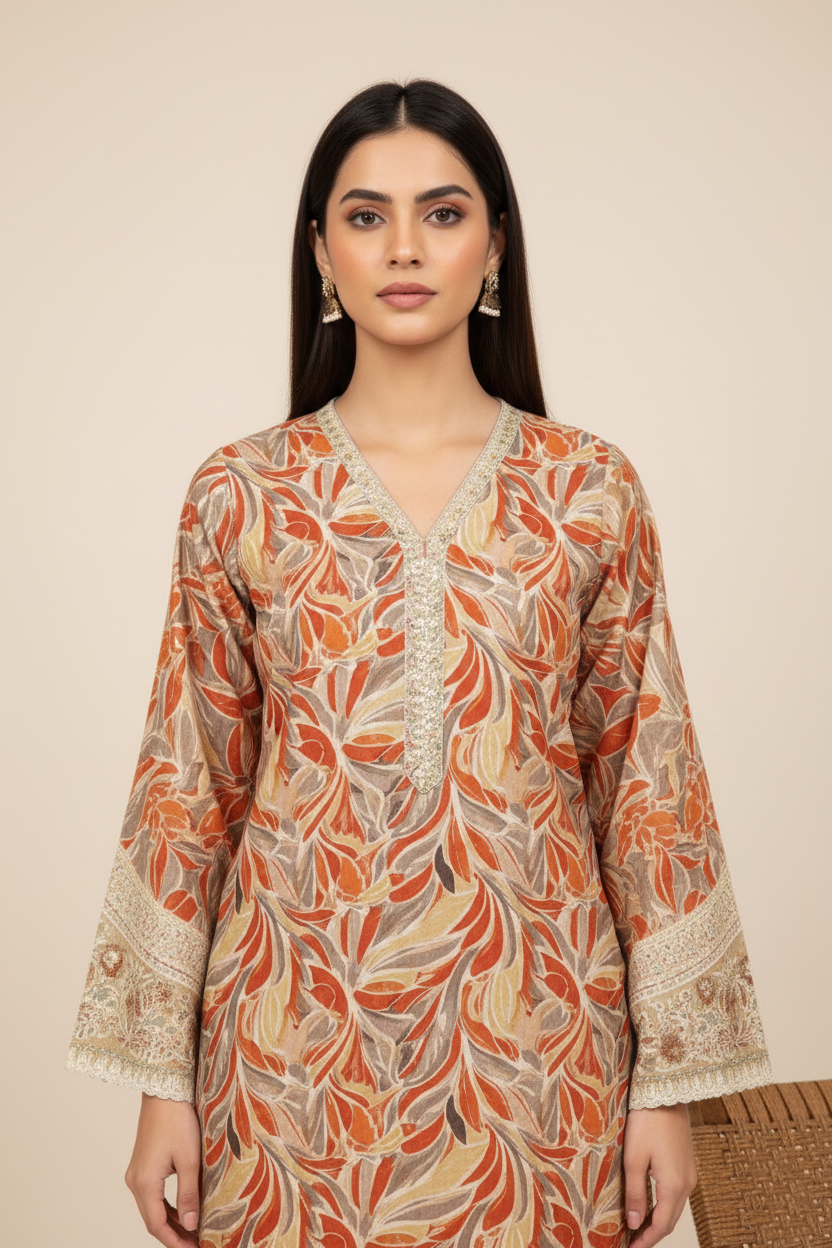 KHADDAR | RTW | SHIRT, TROUSER & DUPATTA