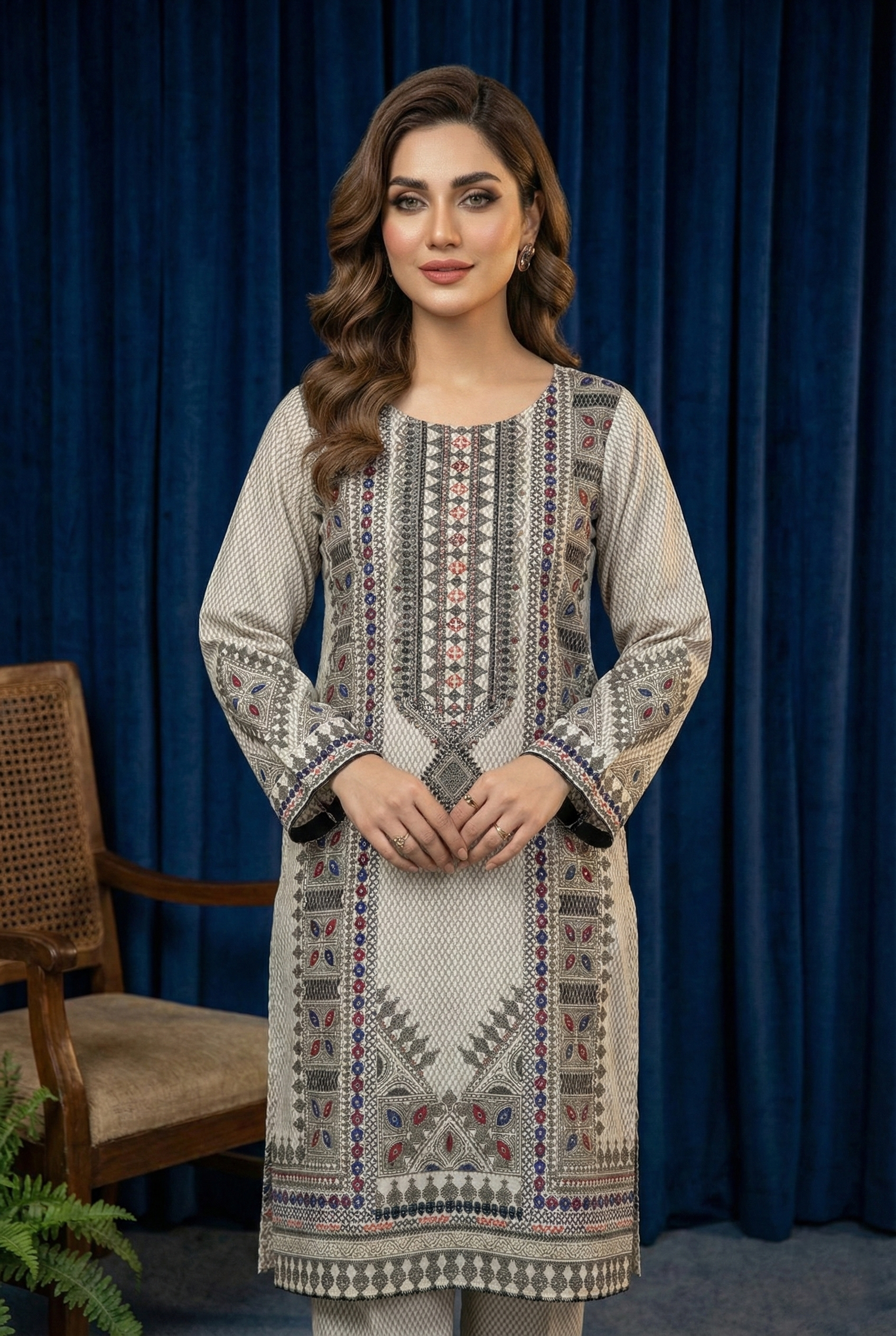 KHADDAR | RTW | SHIRT, TROUSER & DUPATTA