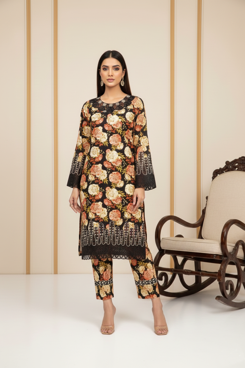 KHADDAR | RTW | SHIRT, TROUSER & DUPATTA