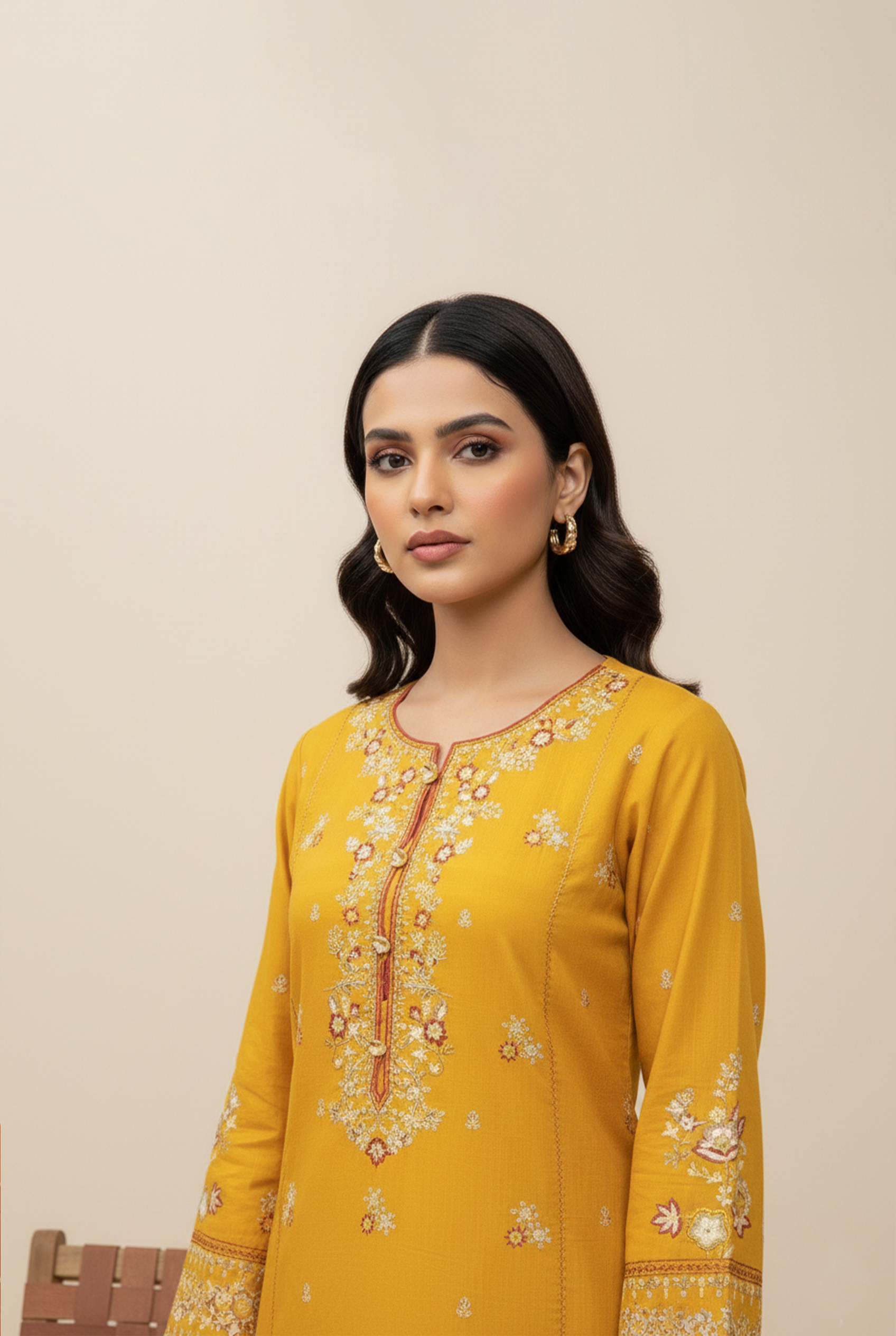 CAMBRIC COTTON | RTW | SHIRT, TROUSER & DUPATTA