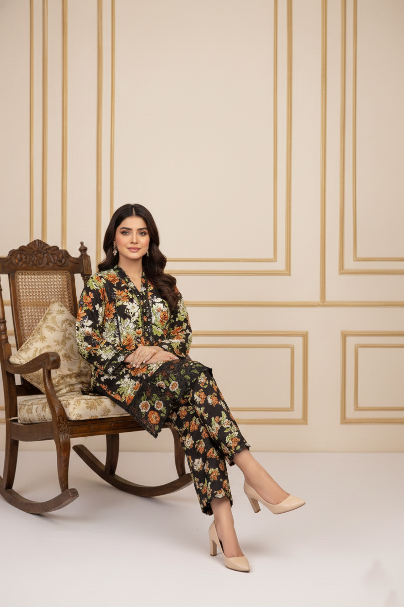 KHADDAR | RTW | SHIRT, TROUSER & DUPATTA